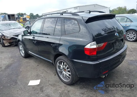 2008 BMW X3 3.0Si из США, поврежденный, VIN WBXPC93438WJ20248